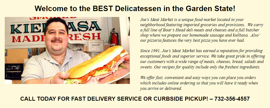 Quality Deli Meats and Cheeses in New York, NJ and PA